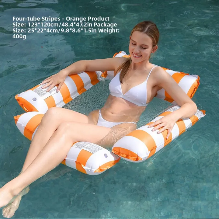 Inflatable%20Four%20Tubes%20Pool%20Float%20Durable%20PVC%20Floating%20Bed%20Comfort%20Water%20Raft%20for%20Outdoor%20Water%20Activities%20-%20Image%207