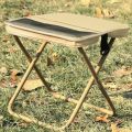 Foldable Backpack Stool Portable Small Mazar Satchel Pen Bag Camping Stool Lightweight Outdoor Folding Chair for Fishing Travel. 