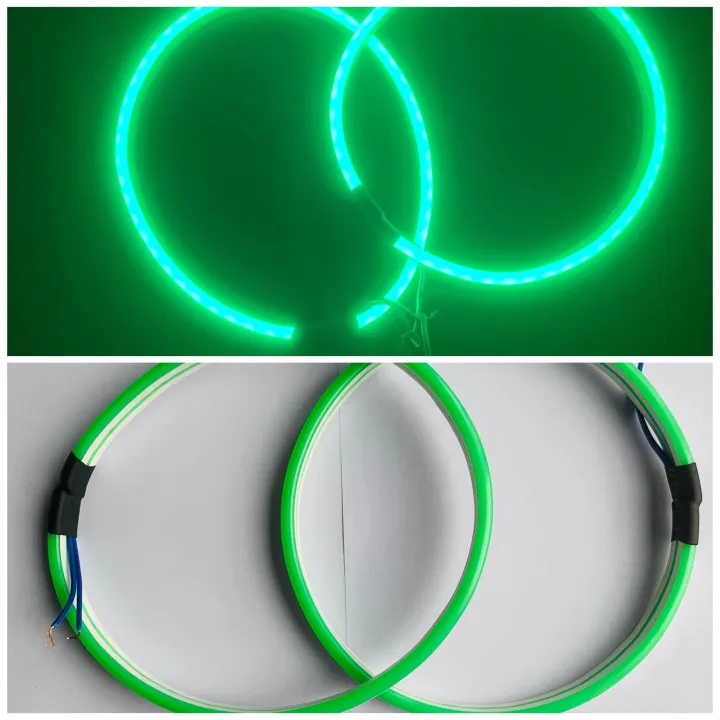 2PCS%20Three%20Wheel%20Head%20Light%20Ring%20LED%20Neon%20Flexible%20Light%20-%20Image%207