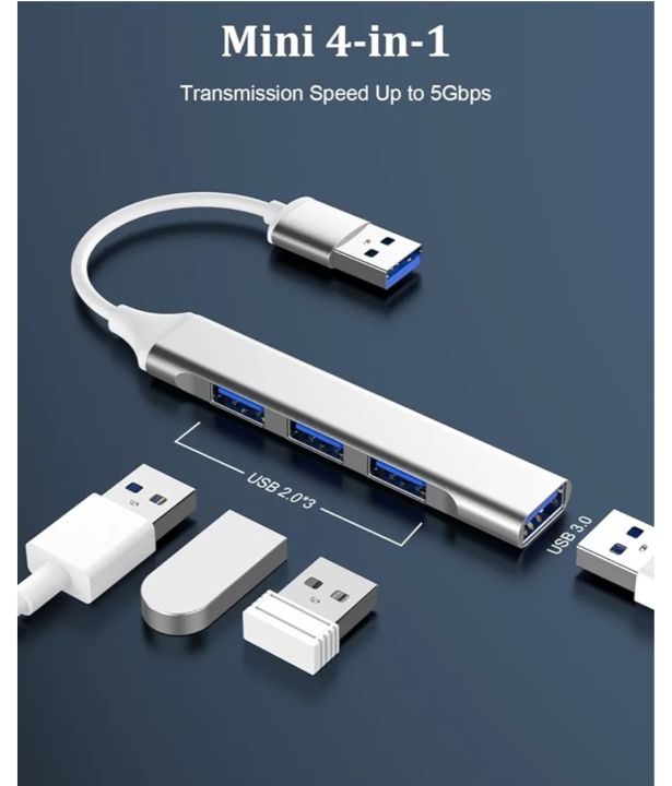 USB hub, specifically a WONKEGONKE USB 3.0 Hub Port Splitter.