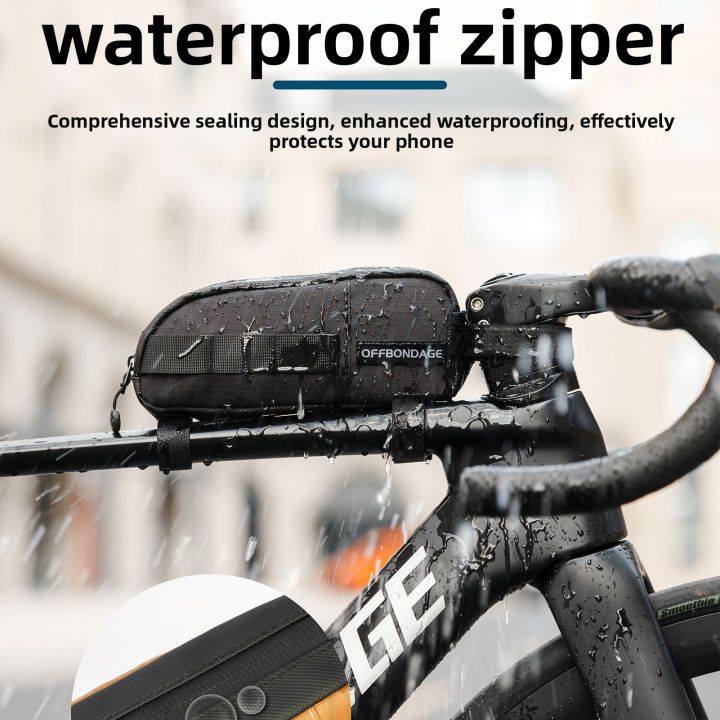 OFFBONDAGE%20Bicycle%20Top%20Tube%20Bag%201L%20Portable%20Cycling%20Front%20Frame%20Triangle%20Bag%20Lightweight%20Bike%20Bag%20MTB%20Road%20Bike%20Accessories%20-%20Image%202