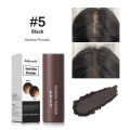 Hairline Shadow Powder Hair Waterproof Hairline Root Cover Up Natural Black Brown Eyebrow Contour Stick Repair Fill in Hair Tool staloofy hair. 