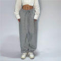 Women Harajuku Wide Leg Sweatpants 2025 Spring Fall Solid Fashion Sport Pant Female Casual Oversize Clothes Lady Baggy Trousers.