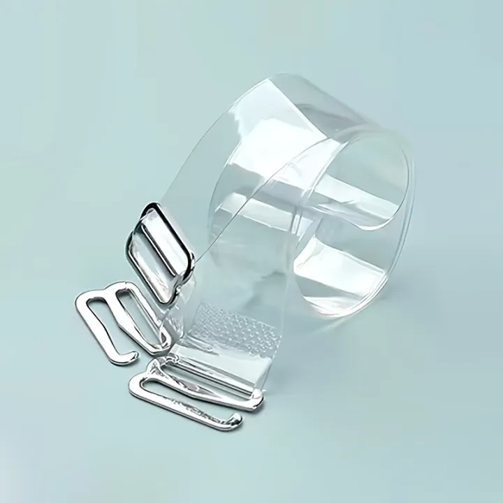 1/3pairs-Underwear%20Transparent%20Shoulder%20Strap%20TPU%20Elastic%20Adjusting%20Bra%20with%20Crystal%20Invisible%20-%20Image%202
