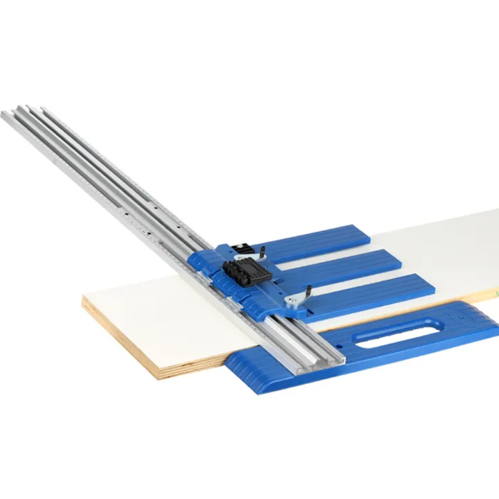 Circular Saw Fence Guide Woodworking Cutting Guide Rail Aluminum Alloy ...