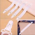 Bed Sheet Holder Bed Sheet Grippers Clips Mattress Cover Anti-slip Clips Fitted Sheet Fixtures (4 PCs). 