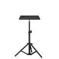 Projectors Tray 1/4inch Thread Tripod Tray Height Adjustable DJ Equipment Holder Telescopic Rod Standing for Projector Monitors. 