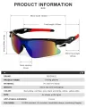RIDERACE Sports Men Sunglasses Road Bicycle Glasses Mountain Cycling Riding Protection Goggles Eyewear Mtb Bike Sun Glasses. 
