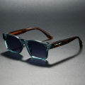 Quality Square Polarized Sunglasses Men Metal Core UV400 Unisex Sun Glasses Travel Hiking Beach Fishing Eyewear. 