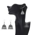 Silver Oxidized Jhumka Earrings Bahubali Small Jhumki Classic Style for Piercing Studs Hoops earrings woman and Girls. 
