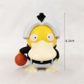 Anime Pokemon Psyduck Cheer up and Playing basketball styling  Figure Toys Kawaii  Model Car Ornament Statue Decoration Gift. 