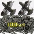 M4 M5 Motorcycle Car Scooter ATV Moped Ebike Plastic Cover Metal RetainerSelf-tapping Screw and Clips 4.2mm 4.8mm. 