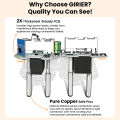 GIRIER Tuya Smart ZigBee Power Plug 16A with Engery Metering 3520W Supports APP Remote Timing Function Works Alexa  Home. 