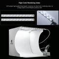 Mini LED Portable Foldable Light Box Light Room Photo Studio Photography Box Photography Studio Light Tent With Backdrop. 