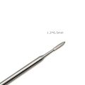 HYTOOS Hexagon Cuticle Clean Burr 3/32 Stainless Steel Nail Drill Bit Milling Cutter for Manicure Dead Skin Removal Nails Care.