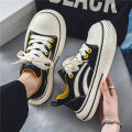 High Quality Men's Board Shoes Spring Youth Casual Canvas Sneakers Anti-Slip Stylish Jogging High Top Shoes Boys All Sports. 