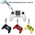 GAMINJA GC61 Mini Handheld Game Players Machine Pocket Game Console Built in Retro Games Use for Key Chain Ring Holder.