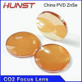 HUNST China Co2 PVD ZnSe Focus Lens Dia 12mm 18mm 19mm 20mm FL 38.1 50.8 63.5 76.2 101.6mm For Laser Engraving Cutting Machine.