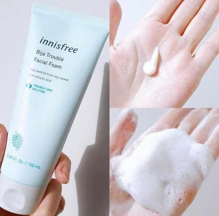 Innisfree%20Bija%20Trouble%20Facial%20Foam%20150ml%20-%20Image%205