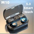 M10 Earbuds 3500 mah - M10 Tws Wireless Earbuds - Airpods M10 - Ear buds M10 - M10 Airpods - M 10 Earbuds - Tws Earbuds - Super Sound & Stereo Headphones Bluetooth - Wireless Earbuds - Airpods Pro. 