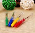 zarimehal/ 4pc sets  plastic handle craft thread cutter / seam ripper stich unpicker sewing tool / Crossstich thread remover. 
