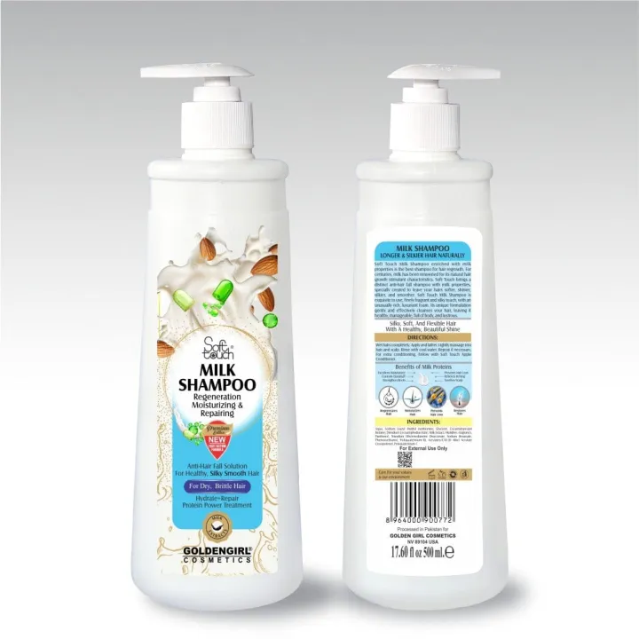 Soft%20Touch%20Milk%20Shampoo%20Regeneration%20Moisturizing%20&%20Repairing%20%20Anti-Hair%20Fall%20Solution%20For%20Healthy%20,%20Silky%20Smooth%20Hair%20,%20For%20Dry%20Brittle%20Hair%20Hydrate+%20Repair%20Protein%20Power%20Treatment%20-500ml%20-%20Image%202