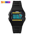  Women Fashion Sport Watch Wristwatch Alarm Digital Girls Watches Waterproof PU Strap Alarm Clock Relogio Feminino 1413. 