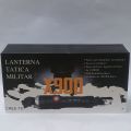 metalic body telescopic zoom flashlight torch 8800mah with battery indicator. 