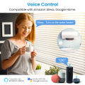 LoraTap Tuya Smart Life EU 20A Boiler Switch Energy Consumption Monitoring Voice Control by  Home Alexa. 