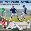 KoKossi 1Pair Soccer Shin Guards Football Calf Protection Board Youth s Leg Pads Children Shin Guards Shin Support Straps. 