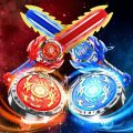 Kid Sword Launcher Led Spinning Top Toy Creative Hand Cranked Color Luminous Spinning Toys For Boys Girls Children s. 