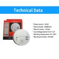 smoke and heat Alarm Detector de Humo.