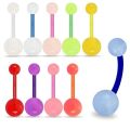 💖Belly piercing plastic navel belly ring body jewelry suitable for sensitive people lightweight easy to wear Korean real product, very beautiful stem length 8mm belly piercing , navel piercing 49.00 ฿ • nickel free and lead free that most people lose. 