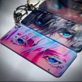 Jujutsu Kaisen Anime Acrylic Keychain & Display Card | Gojo Satoru vs Sukuna Aesthetic Anime Eye Keychain. 