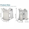 Running Vest for Women Men Adjustable Chest Strap Running Hydration Vest Lightweight Reflective Hydration Backpacks for Marathon. 