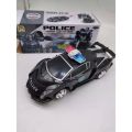 2 in 1 Transformer Police Robot Toy Car with light and sound. 