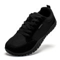 HOBIBEAR Mens Womens Walking Shoes Wide Toe Comfortable Casual Running Sneakers Lace Up Mesh Lightweight Shoes. 