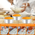 4Pcs Cake Bake Pan Non-Stick 4inch Round Cake Tin Aluminum Alloy Cake Mold Pan Reusable Heavy Duty Cake Bakeware Heat-Resistant. 