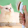 Pet Comb Cat Dog Brush Hair Removal Stainless Steel Needle Comb Hair Cleaning Beauty Skin Care Pet Dog Grooming Brushes Supplies. 