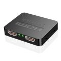 4K HDMI Splitter - Dual Monitor Extender with 1 In 2 Out, Full HD 1080P 3D Support, 5V USB Powered, Flat Floppy Connector, Cat 5. 