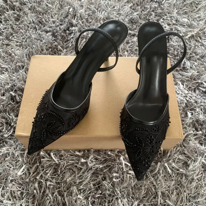 Black%20Embroidered%20Mesh%20Slingback%20High%20Heels%20Sandals%20for%20Women%20Designer%20Shoes%20Woman%20Elegant%20Style%20Wedding%20Party%20Pumps%20-%20Image%202