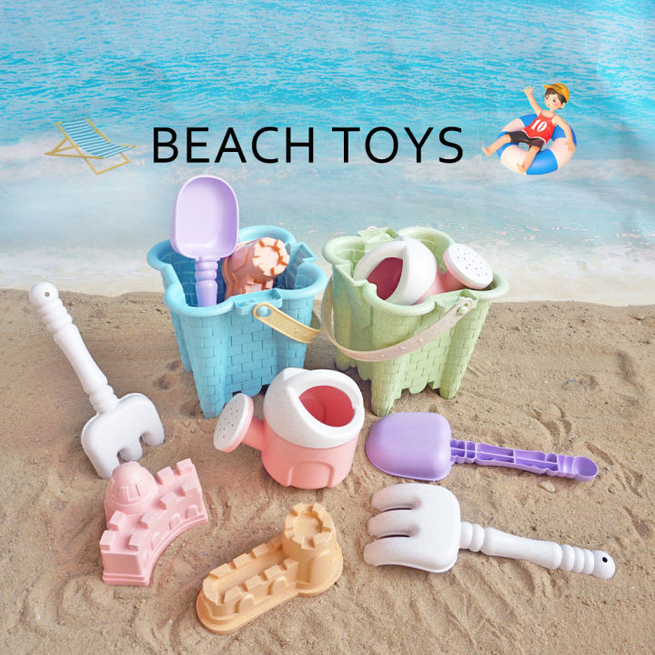 Children%E2%80%99s%20Beach%20Toy%20Set%20%20Package%20Sand%20Baby%20Playing%20Sandbox%20Sand%20Shovel%20Bucket%20Sand%20Digging%20Tool%20Hourglass%20Summer%20Outdoor%20-%20Image%202