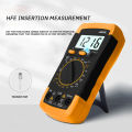 A830L Multimeter Handheld High Precision Multifunction Portable Digital Multimeter Ammeter Voltmeter Measuring Table Combination. 