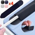 4-1pack Universal Sticky Stylus Holder for IPad IPencil 2 1 Self Adhesive Sleeve Attached Pouch Bag Sleeve Pencil Holder.