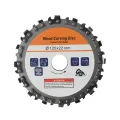 125mm 16 Tooth Stainless Steel Grinding Machine Woodworking Disc Grooving Machine Chains Disc for 5 Inch Angle Grinder. 
