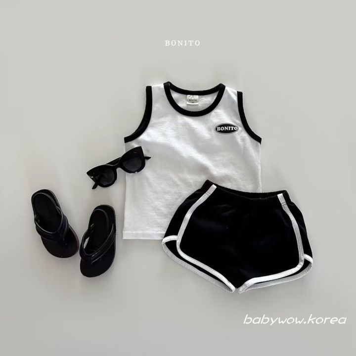 TZ24040%20summer%20Korean%20version%202025%20new%20baby%20pure%20cotton%20sports%20casual%20vest%20shorts%20two-piece%20set%20-%20Image%204