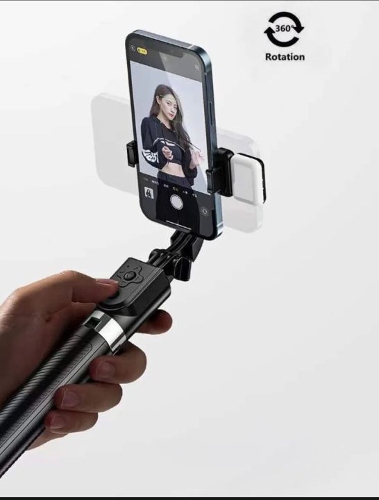 Premium%206.6%20Feet%20Wireless%20Selfie%20Stick%20Tripod%20Stand%20-%20Bluetooth%20Remote,%20Foldable%20Design%20-%20Ideal%20for%20Live%20Streaming,%20Vlogging%20&%20Tik%20Tok%20-%20Image%206