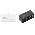 2 Pieces Passive PoE Injector Power Over EthernetRJ45 Data To RJ45. 
