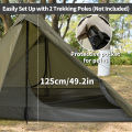 Outdoor Camping Tent Portable Hiking Tent Anti Ultra Light Camping Tent for Two People. 