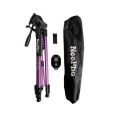 "Heavy Duty NP680 Purple Camera Tripod Stand for Canon, Nikon, Sony DSLR - Professional Stable Support". 